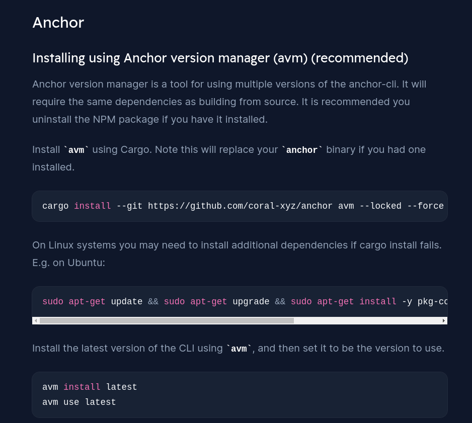 Anchor framework installation images by dProgramming University