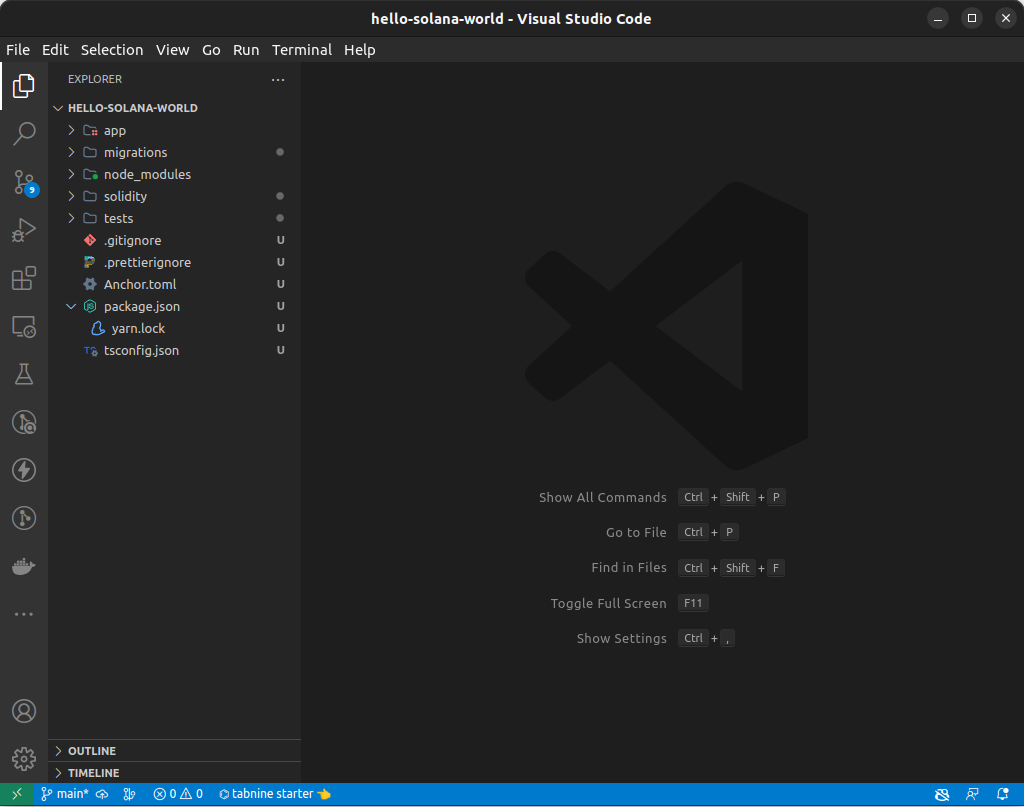 solidity solana program folder structure anchor by dProgramming University