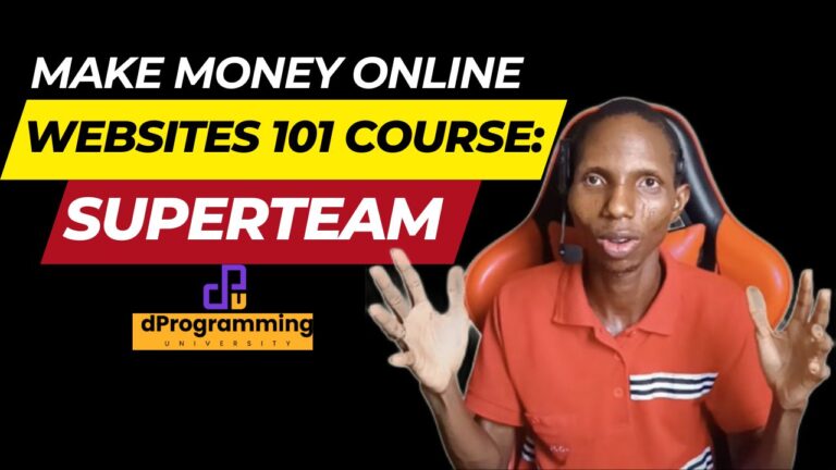 Make Money Online Websites (Web3) 101 Course: Superteam